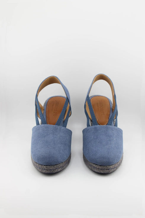Paseart Espadrille Slingback Wedge Sandals